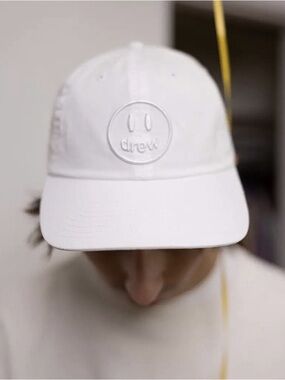 drew house mascot dad hat - white